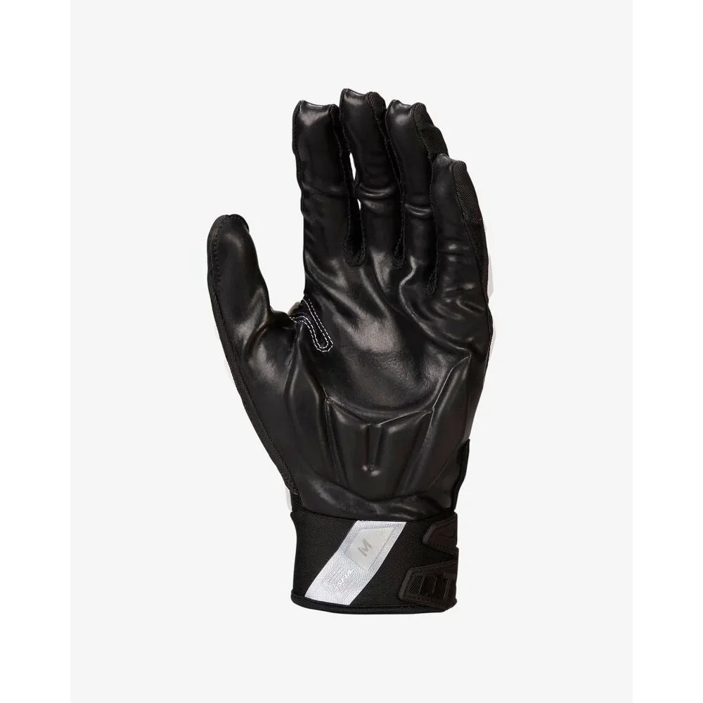Nike D-Tack 6.0 Football Gloves, Black/White, Adult Unisex Size MD #NFG21937 - Picture 2 of 5